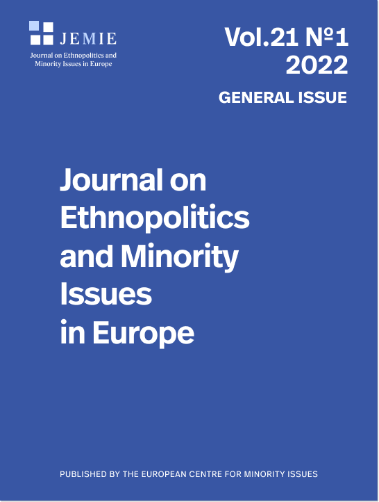 Cover of Vol. 21 No. 1 2022 General Issue